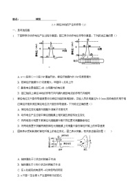 生物选择性必修1第3节 神经冲动的产生和传导精品练习题