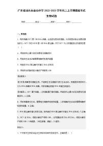 2022-2023学年广东省汕头市金山中学高三上学期摸底考试生物试题含解析