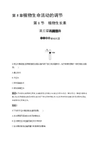 高中生物人教版 (2019)选择性必修1第1节 植物生长素教案