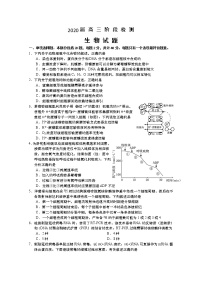 2020江苏省如皋中学高三下学期阶段检测生物试题含答案