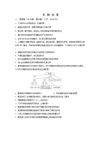 2020衡水桃城区十四中高二上学期三调考试生物试卷含答案