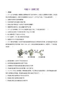 【五年高考真题】最新五年生物高考真题分项汇编——专题13《发酵工程》(2023全国卷地区通用)