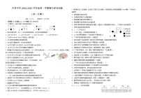 2023石嘴山平罗县平罗中学高二上学期11月期中考试生物试题无答案