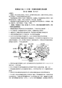 山东省威海市乳山银滩高级中学2023届高三生物上学期10月第二次月考试题（Word版附答案）