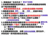 2023届高三一轮复习生物：1.2细胞的多样性和统一性课件