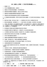 黑龙江省哈尔滨市阿城区2022-2023学年高二上学期11月月考生物学试题（Word版含答案）