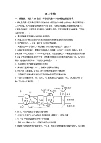 山东省潍坊市2023届高三上学期1月期末考试生物试题