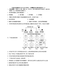 2022-2023学年广西钦州市第四中学高一上学期期末综合训练生物试卷（三）