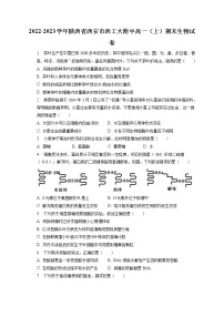 2022-2023学年陕西省西安市西工大附中高一（上）期末生物试卷（含答案解析）