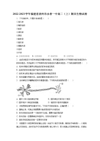 2022-2023学年福建省泉州市永春一中高二（上）期末生物试卷（含答案解析）