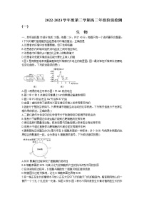 江苏省南通市海安高级中学2022-2023学年高二下学期第一次月考试题 生物 Word版含答案