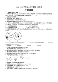 2023南充嘉陵一中高二下学期第一次月考试题生物含答案