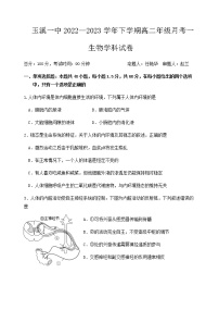 2023玉溪一中高二下学期第一次月考生物试题含答案