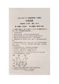 2023辽宁省六校协作体高一下学期4月月考试题生物图片版含答案