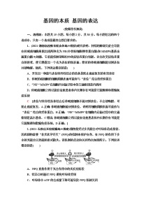 2023届苏教版高考生物一轮复习基因的本质基因的表达单元测试含答案