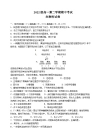 广东省汕头市金山中学2022-2023学年高一生物下学期期中考试试题（Word版附答案）