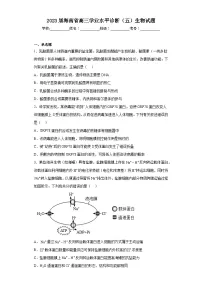 2023届海南省高三学业水平诊断(五)生物试题(含答案)