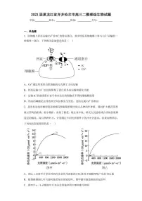 2023届黑龙江省齐齐哈尔市高三二模理综生物试题（含答案解析）