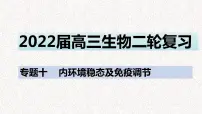 2022届高三生物二轮复习课件 专题十 内环境稳态及免疫调节