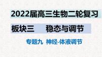2022届高三生物二轮复习课件专题九 神经-体液调节