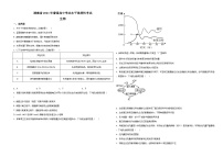 2021年湖南高考生物（新高考）（原卷版）A3 Word版