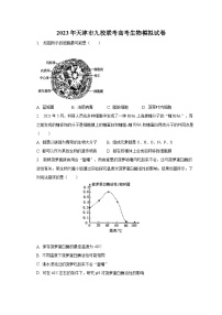 2023年天津市九校联考高考生物模拟试卷(含解析)