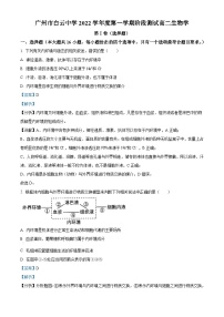 精品解析：广东省广州市白云中学2022-2023学年高二上学期期中生物试题（解析版）