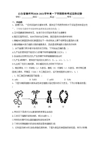 山东省德州市2020-2021学年高一下学期期末考试生物试卷(含答案)