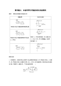 2024届苏教版高考生物一轮复习微专题七兴奋传导与传递的相关实验探究学案