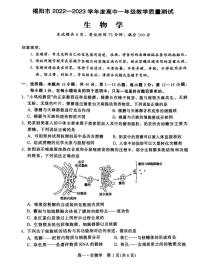 广东省揭阳市2022-2023学年高一下学期期末考试生物试题