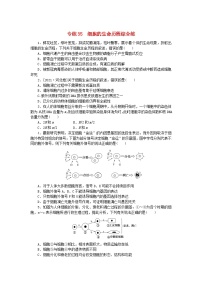 新高考2024版高考生物一轮复习微专题小练习专练35细胞的生命历程综合练