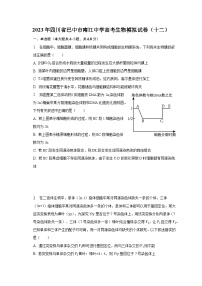 2023年四川省巴中市南江中学高考生物模拟试卷（十二）（含解析）