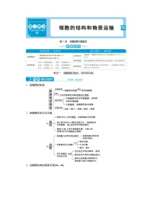 高考生物一轮复习考点过关练习第2单元　第5讲　细胞膜和细胞核 (含解析)