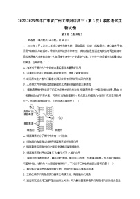 2022-2023学年广东省广州大学附中高三（第3次）模拟考试生物试卷（含解析）