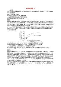 适用于新教材2024版高考生物一轮总复习课时规范练14光合作用的影响因素及其应用新人教版
