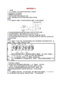 适用于新教材2024版高考生物一轮总复习课时规范练30神经调节的结构基础及基本方式分级调节人脑的高级功能新人教版