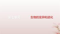 2024届高考生物一轮总复习第七单元生物的变异和进化微专题9基因频率与基因型频率的计算课件