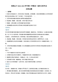 山东省淄博市淄博第五中学、淄博中学2022-2023学年高一下学期期中联考生物试题（解析版）