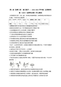 浙教版2019 高中生物 选修3 第1章 发酵工程 能力提升单元测试（含解析）