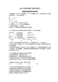 高考生物一轮单元复习 细胞的能量供应和利用（含答案解析）