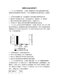 专题27 植物生命活动的调节（精练）-备战2024年高考生物一轮复习串讲精练（新高考专用）（原卷版）