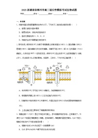 2023届湖南省郴州市高三适应性模拟考试生物试题（含解析）