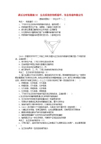 2024版新教材高考生物全程一轮总复习课后定时检测案36生态系统的物质循环信息传递和稳定性