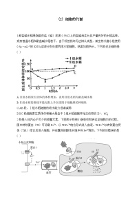 2024届高考生物一轮复习专项练习（2）细胞的代谢