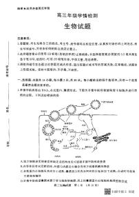 2023届山东省济南，聊城高三下学期学情检测（一模）生物