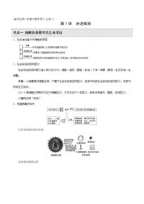 新高考生物一轮复习精品讲义第1讲  走近细胞（含解析）