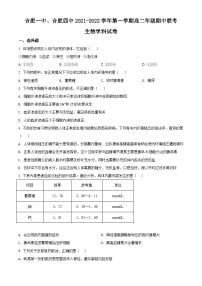 【期中真题】安徽省合肥一中、四中2021-2022高二上学期期中生物试题.zip