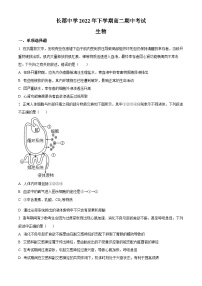 【期中真题】湖南省长沙市长郡中学2022-2023学年高二上学期期中生物试题.zip