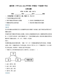 福建省南平市建阳二中2021-2022学年高一下学期期中生物试题（解析版）