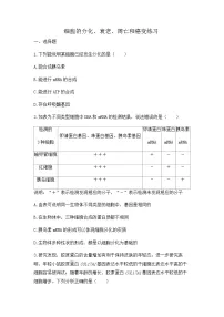 2024届高三生物一轮复习（老教材）基础练习：细胞的分化、衰老、凋亡和癌变